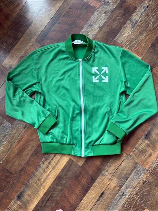 Off-White Other - Off-White Single Arrow Track Jacket Green White XL Made in Italy